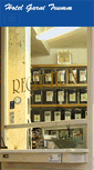 Mobile Screenshot of hotel-garni-trumm.de
