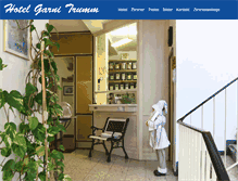 Tablet Screenshot of hotel-garni-trumm.de